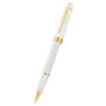 Cross Bailey Light Rollerball Pen Polished White Resin and Gold Tone