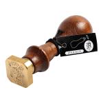 Herbin 40022T  Wooden Handle Square Seal Illuminated V