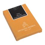 Herbin 11009JT Jacques  Essential Ink Cartridge Noir Abyssal, Pack of 7