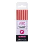 Herbin 35960T  Wax Gun Sticks Pearly Antique Rose, Pack of 6