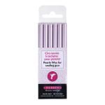 Herbin 35972T  Wax Gun Sticks Pearly Lilac, Pack of 6
