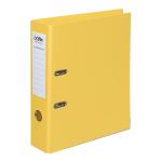 Okin IF209 Lever Arch File A4 - Linen - Yellow