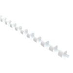 Icon Binding Coil Plastic - 12mm - White Pack of 25