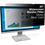 3M 10063 3M PF240W1B 24 Inch 16:10 Monitor Privacy Screen Filter