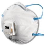 3M WX700900359 Respirator Valved Particulate 8822 P2/n95 Pk10 face masks