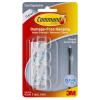 3M 10280 Command Cord Clips 17017CLR Clear, Pack of 4