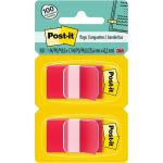 3M 10467 Post-it Flags 680-RD2 25x43mm Red, Pack of 2