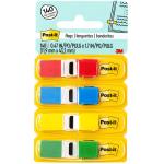 3M 10473 Post-it Flags 683-4 12x43mm Primary, Pack of 4