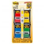 3M 70005285310 Post-it Flags 680-RYBGVA 25x43mm 50/Dispenser 4 Dispenser/Pk Value Pack