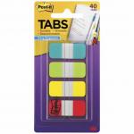 3M 70005168961 Post-it Durable Tabs 676-ALYR 15x38mm - 40 Tabs