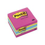 3M Post-it Notes Memo Cube 2027-RCR Pink Wave - 76mm x 76mm - 400 Sheets