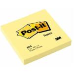 3M 10532 Post-it Notes 654-1 76x76mm Yellow 100sh
