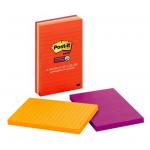 3M Post-It Note 660-3SSAN - 101 x 152mm - Super Sticky Marrakesh Pkt/3
