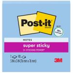 3M Post-it Rec Super Sticky Notes 654R-1SSWDM 76x76mm Washed Denim 90sh