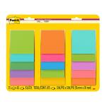 3M 10772 Post-it Super Sticky Notes 654-15SSMULT12 76x76mm Bright, Pack of 15