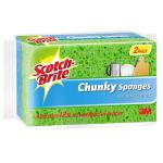 3M Scotch-Brite Chunky Sponge Pack of 2