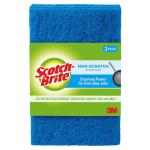 3M Scotch-Brite Non-Scratch Scouring Pad Pack of 3