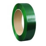 Matthews PET Strapping Band Embossed - Green 9.2mm x 3000m x 0.65mm - 225kgf - 406mm x 8mm Core - 1 Roll