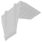 Matthews HD Polypropylene Corner Protectors - White 32mm - 60mm x 50mm - 1000 Units / Box - 1 Box