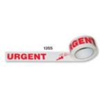 Matthews Message Tape Urgent - White / Red 48mm x 100m x 50mu - 1 Roll