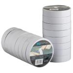 Matthews MPH13445 PVC Electrical Insulation Tape - White 18mm x 20m x 180mu - 1 Roll