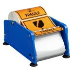 Matthews MPH15136 Adhesive Label Dispenser - Blue - 100mm Width - Fits 1 Roll - 1 Dispenser