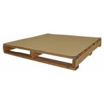 Matthews Kraft Pallet Layer Sheet - Brown 1000mm x 1200mm x 450gsm - 600 Sheets / Pallet - Priced for 1 Sheet - MOQ is 1 Pallet