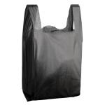 Matthews Woven Carry Bag Small - Black 210mm x 125mm x 290mm - 30gsm - 25 Bags / Sleeve - 300 Bags / Box - 1 Box