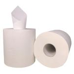 Matthews Centre Feed Paper Towel - White 210mm x 180m - 2 Ply - 40gsm - FSC Mix - Perforated - 6 Rolls / Pack - 1 Pack