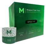 Matthews Recycled Wrapped Toilet Tissue Boxed - White 2 Ply - 400 Sheets - FSC Recycled - 1 Roll / Paper Sleeve - 48 Rolls / Box - 1 Box