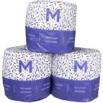 Matthews Wrapped Toilet Tissue Boxed - White 2 Ply - 400 Sheets - FSC Mix - 1 Roll / Paper Sleeve - 48 Rolls / Box - 1 Box
