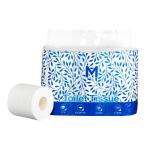 Matthews Unwrapped Toilet Tissue Boxed - White 2 Ply - 400 Sheets - 12 Pack - FSC Mix - 12Rolls / Plastic Sleeve - 48 Rolls / Box - 1 Box