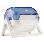 Matthews Industrial Roll Dispenser - Transparent 1 Roll Capacity - 1 Unit