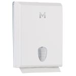 Matthews Compact Towel Dispenser - White 600 Sheet Capacity - 1 Unit