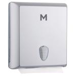 Matthews Regular Slimfold Dispenser - Silver 450 Sheet Capacity - 1 Unit