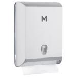 Matthews Interfold Towel Dispenser - Silver 700 Sheet Capacity - 1 Unit