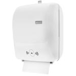 Matthews Automatic Cut Roll Feed Dispenser - White 1 Roll Capacity - 1 Unit