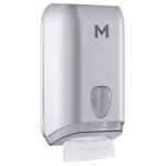 Matthews Interleave Toilet Tissue Dispenser - Silver 700 Sheet Capacity - 1 Unit