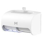 Matthews Wrapped Toilet Roll Dispenser - White 40mm Core Size - 1 Unit