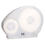 Matthews Reserve Jumbo Toilet Tissue Dispenser - White 1.5 Roll Capacity - 1 Unit