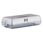 Matthews Flat Tissue Dispenser - Silver 100 Sheet Capacity - 1 Unit