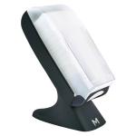 Matthews Standing Napkin Dispenser - Black 1000 Sheet Capacity - Wall Mountable - 1 Unit