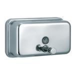 Matthews Stainless Liquid Wall Dispenser - Silver - Horizontal 1200ml Capacity - 1 Dispenser