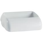 Matthews Wall Mount Bin 42L Hidden Lid - White Hidden Design - 1 Lid