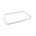 Matthews Wall Mount Bin 42L Bag Support - White Hidden Design - 1 Unit