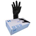 Matthews MPH29405 Nitrile Examination Gloves Powder Free - Black - S 240mm Cuff - 7.0g - 100 Gloves / Pack - 1000 Gloves / Box - 1 Box
