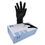 Matthews MPH29415 Nitrile Examination Gloves Powder Free - Black - L 240mm Cuff - 7.0g - 100 Gloves / Pack - 1000 Gloves / Box - 1 Box