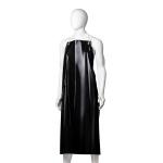 Matthews Reusable PVC Apron with Hooks - Black 900mm x 1200mm - 300mu - 1 Apron