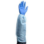 Matthews Polypropylene Sleeve Covers - Blue 200mm x 400mm x 25gsm - 20 Sleeves / Pack - 400 Sleeves / Box - 1 Box