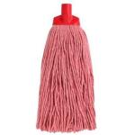 Matthews MPH33208 Cut Cotton Mop Head - Red, 25mm x 400g / 300mm (12) 1 Head/Pack 12 Heads/Box priced Per Each, MOQ 1 Unit